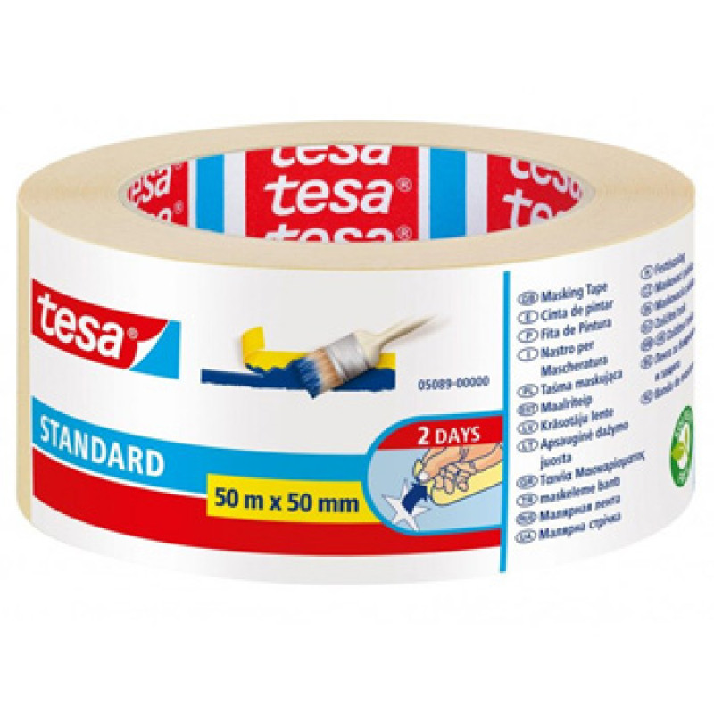 Fita de Pintor Precisão TESA 50 metros x 50mm (2 dias) 1