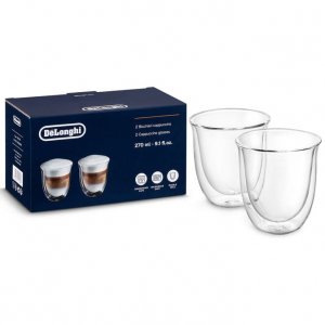 Copos DELONGHI Latte Macchiato 2 x 270ML (Pack de 2)