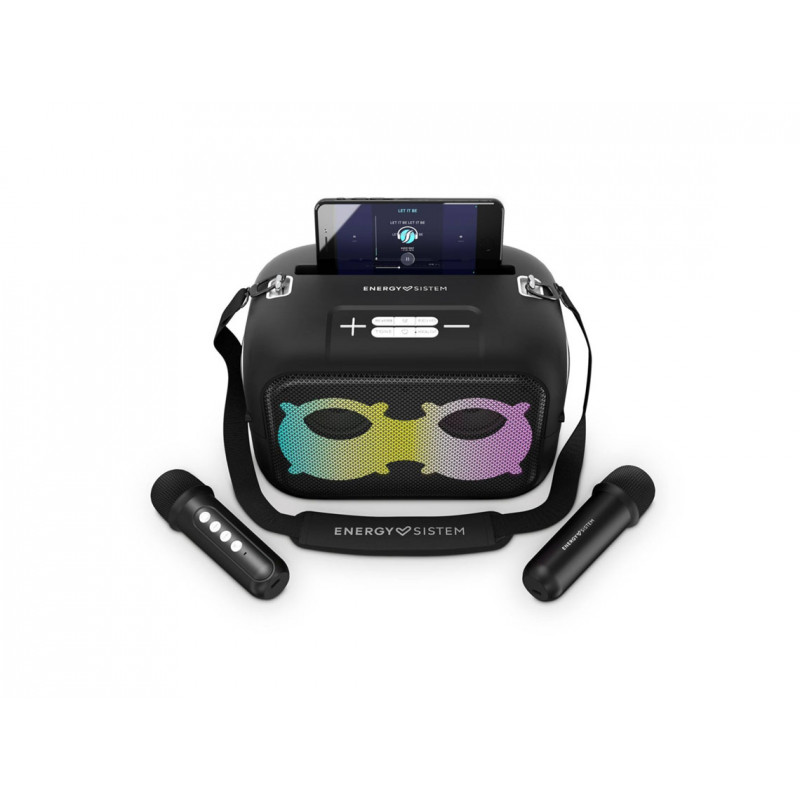 Coluna Portátil Karaoke Energy Sistem - Bluetooth 5.4 - True Wireless - 60W 5
