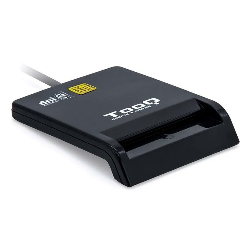 Leitor Smart Card DNI e Cartão de Cidadão TooQ Preto 2