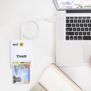 Leitor Smart Card DNI e Cartão de Cidadão TooQ Branco