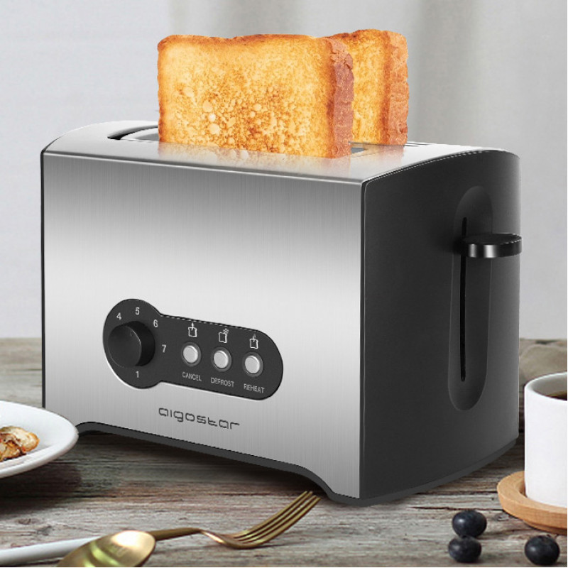 Torradeira 900W Prata Aigostar Sunshine 2