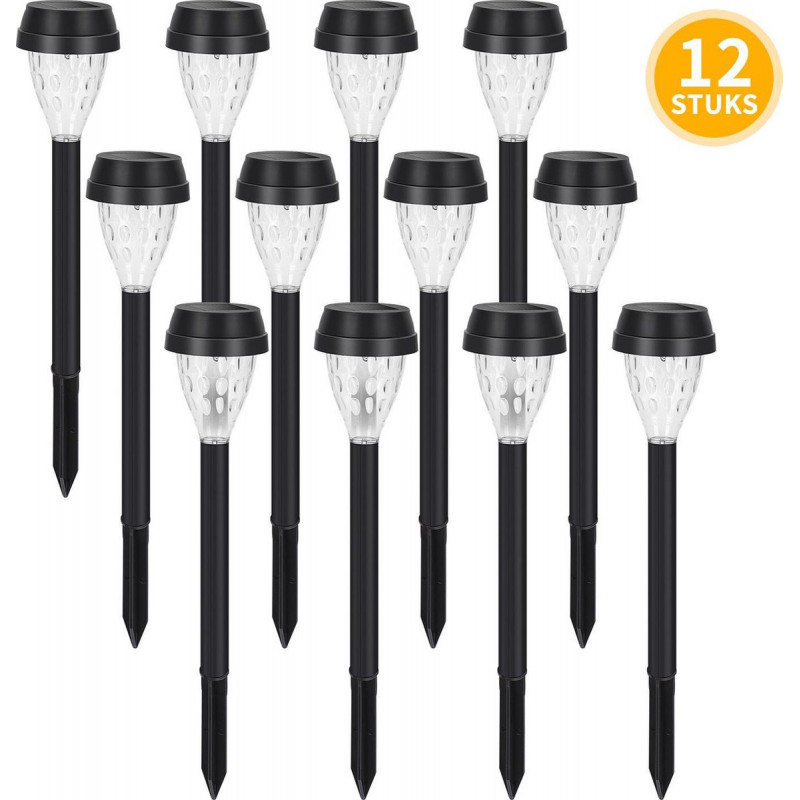Luz Solar Exterior IP44 6500K 0.06W Led Aigostar Cinza 1