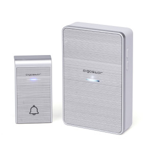 Campainha Sem Fios AC Aigostar IP44 150 metros Silver