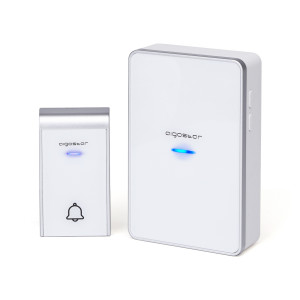 Campainha Sem Fios AC Aigostar IP44 150 metros Branco