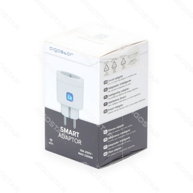 Tomada Wifi Inteligente Aigostar Smart Adaptor 3
