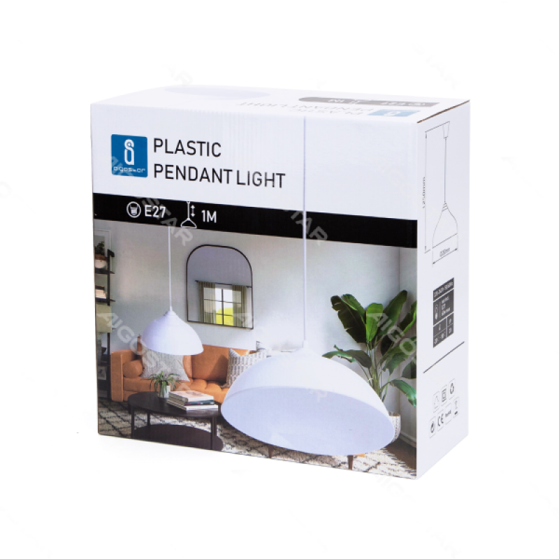 Candeeiro de Teto Aigostar White XL 3