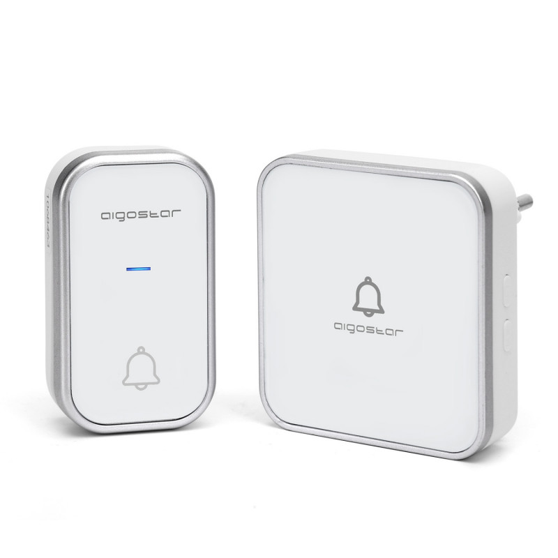 Campainha Sem Fios Aigostar IP57 150 metros Cinza 1