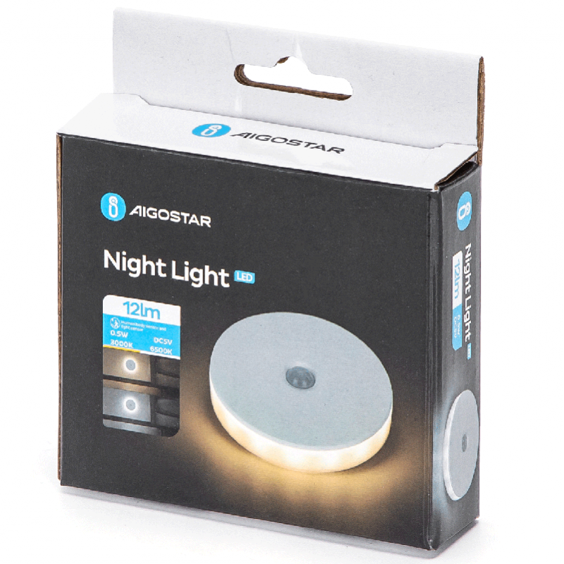 Luz Noturna com Sensor Led Aigostar 1