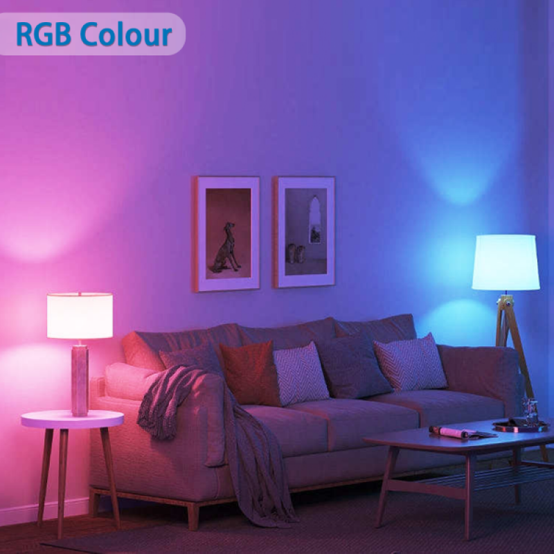 Lâmpada Smart LED WiFi RGB C37 E14 6.5W Aigostar 2