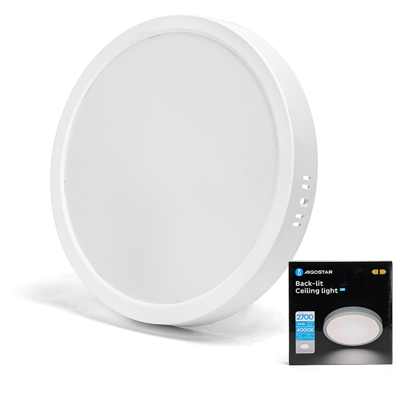 Downlight LED 24W 3000k 275mm Circular Aigostar 1