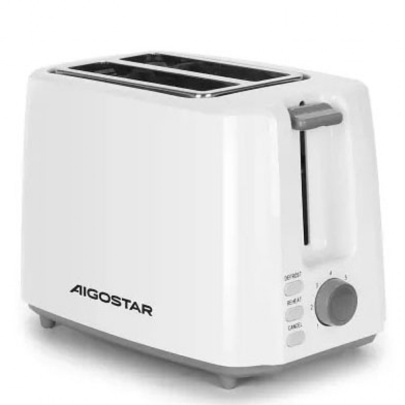 Torradeira 750W Aigostar Warrior Branca 1