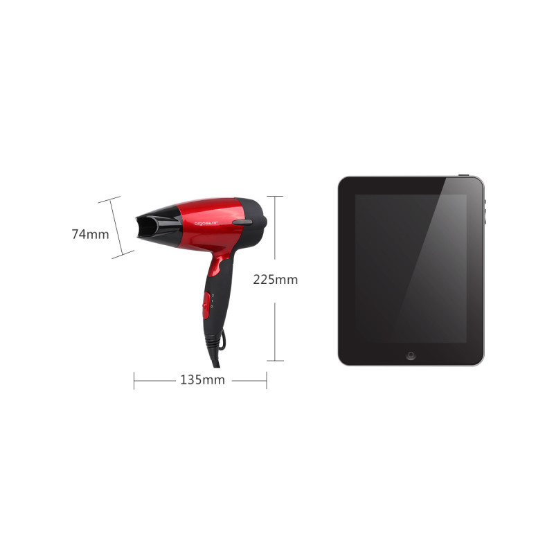 Mini Secador de Cabelo 1500W Aigostar Linda 3
