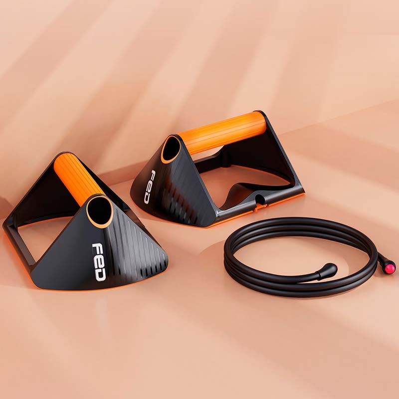 Pegas para Flexões + Banda Elástica Xiaomi FED 2