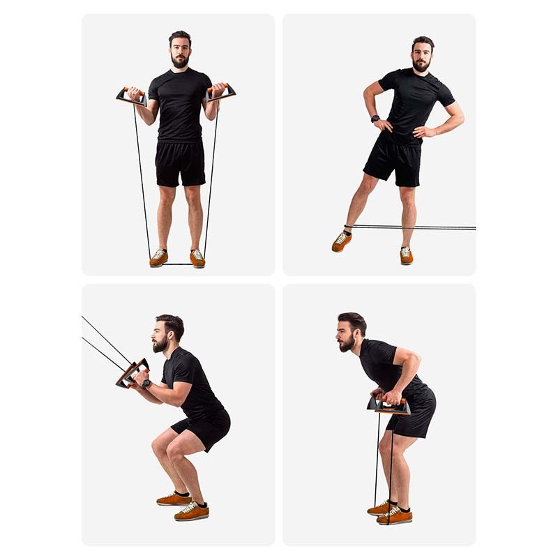 Pegas para Flexões + Banda Elástica Xiaomi FED 6