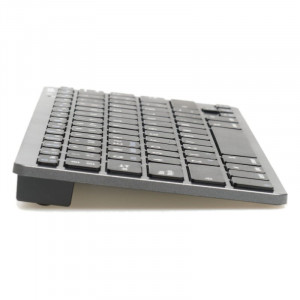 Teclado Bluetooth Slim TKL Iggual (ES) Preto