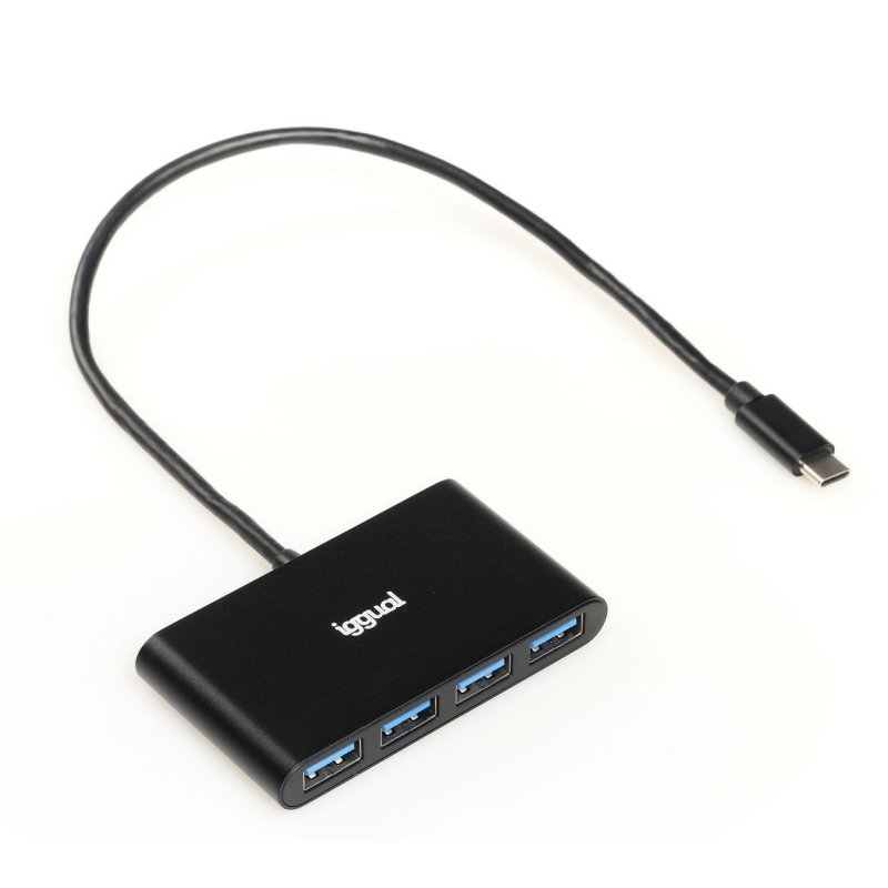 Hub Type-C x 4 Portas USB 3.1 HubC3.1x4p Iggual 2