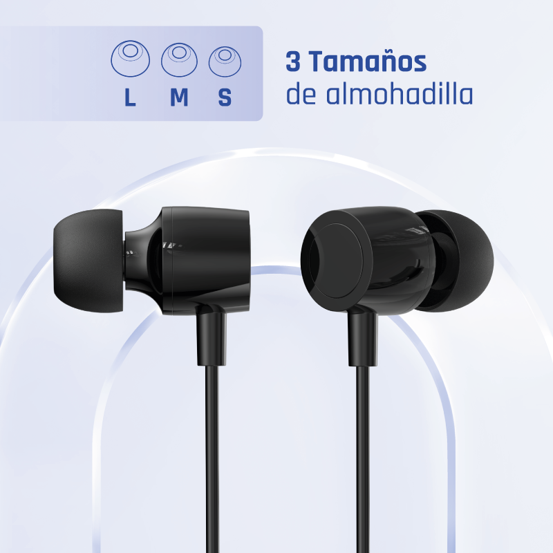 Auriculares com Microfone Intrauditivos USB Type-C Iggual 2