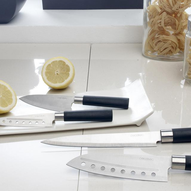 Set de 4 Facas Profissionais Cecotec Santoku 3