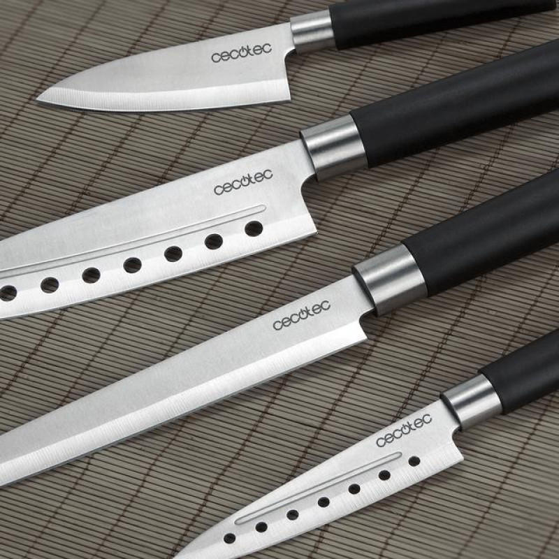 Set de 4 Facas Profissionais Cecotec Santoku 6