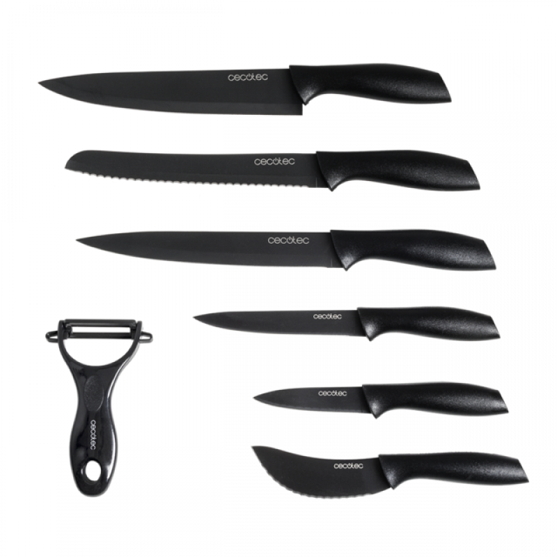 Set de 7 Facas Cecotec Titanium 3