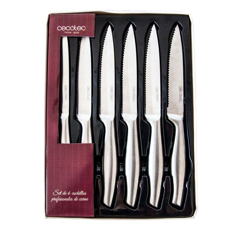 Set de 6 Facas Profissionais Cecotec Carne 4