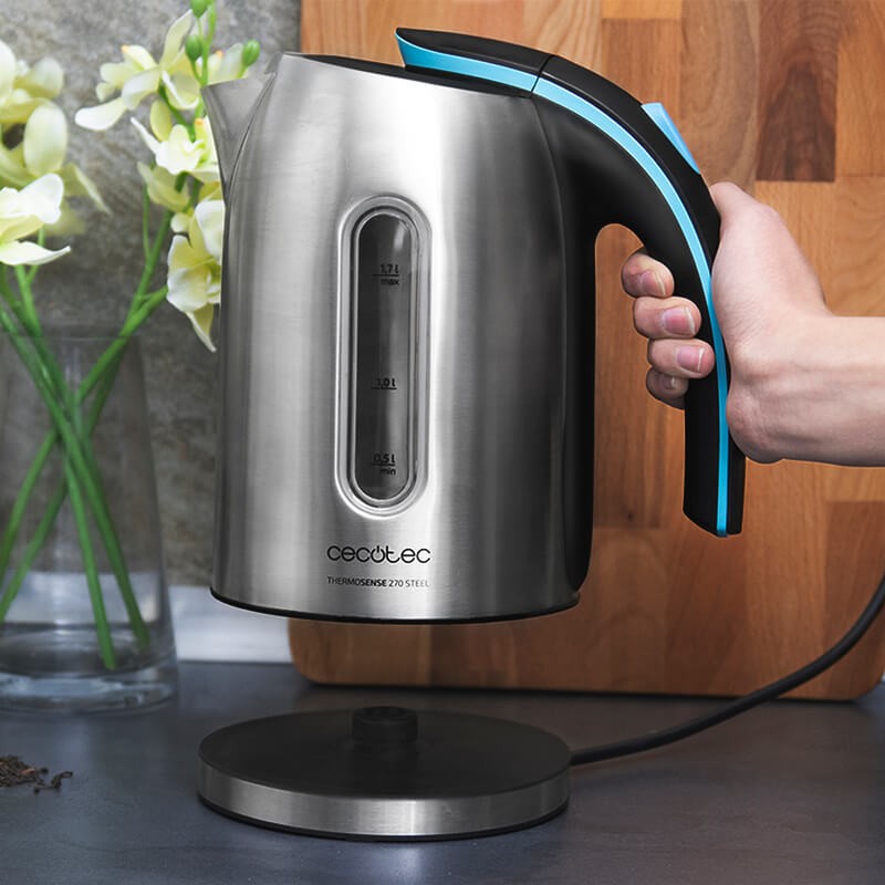 Jarro Elétrico Cecotec ThermoSense 270 Steel 2
