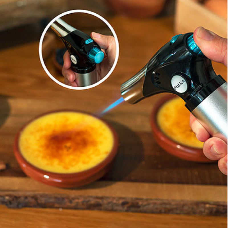Maçarico Cecotec Polka Flame-Cook 1000 Steel 1