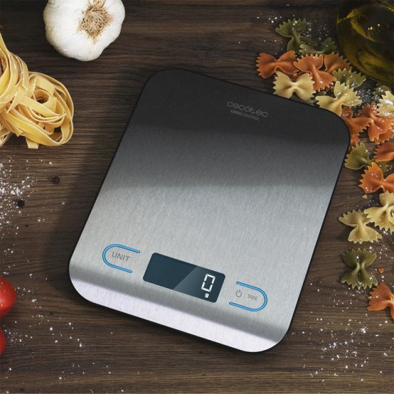 Balança Cozinha Cecotec Cook Control Prateada 3