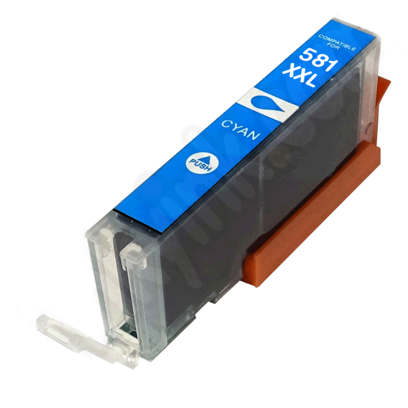 Tinteiro Canon Compatível CLI-581C XXL Azul 1