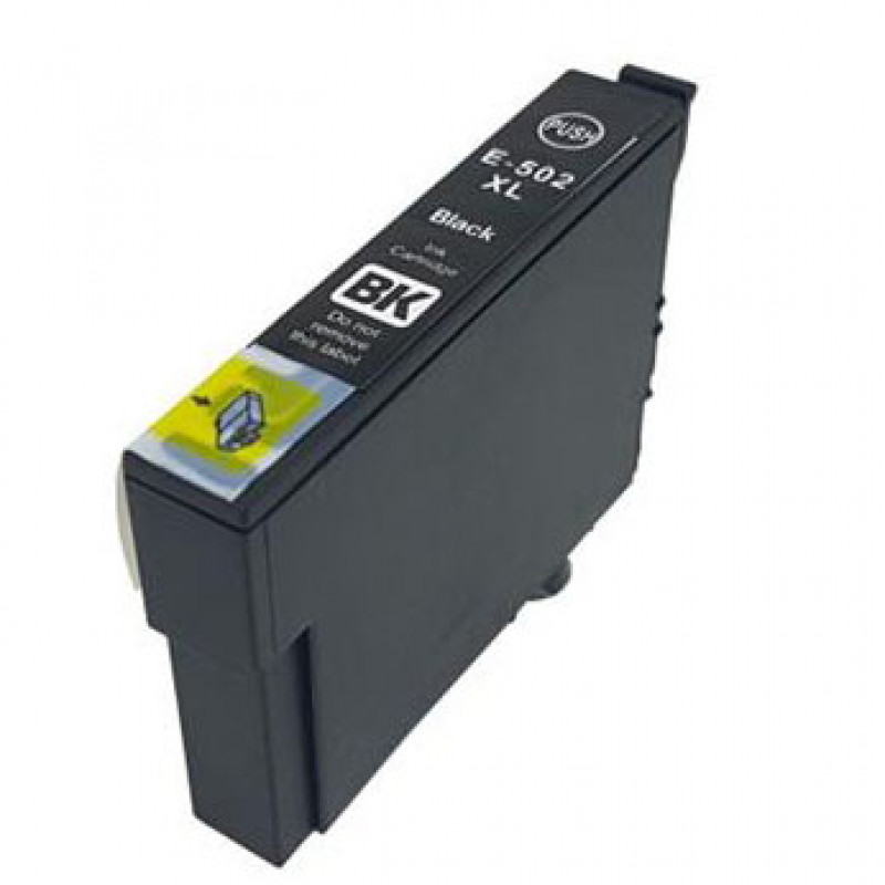 Tinteiro Epson Compatível 502 XL - T02W1 / T02V1 Preto 1