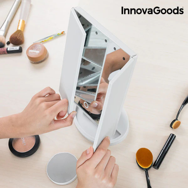 Espelho de Aumento com LED 4-in-1 Ledflect InnovaGoods 3