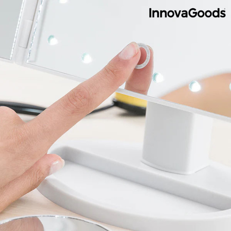 Espelho de Aumento com LED 4-in-1 Ledflect InnovaGoods 4