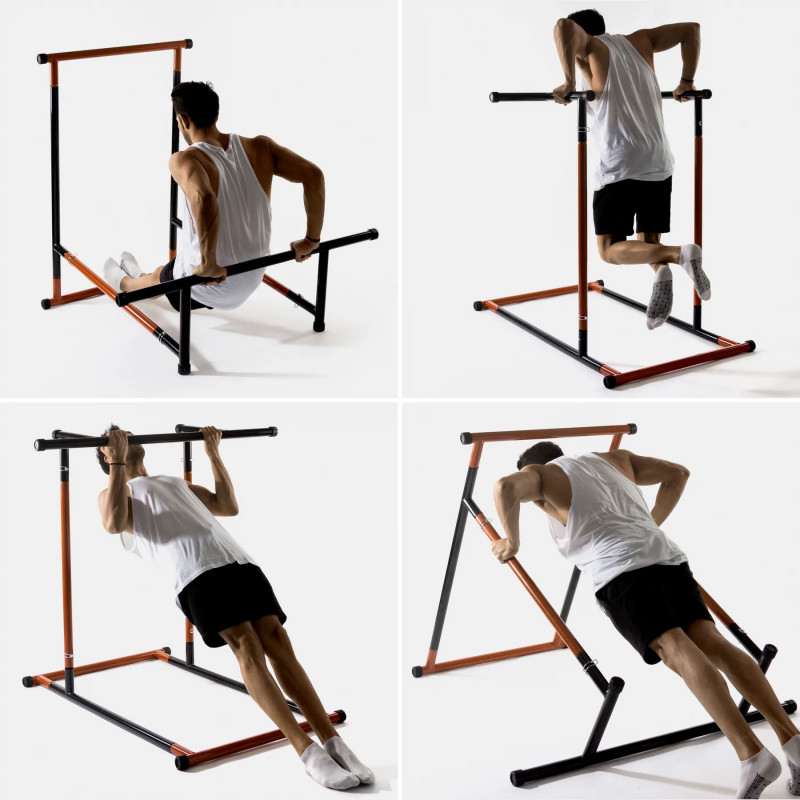 Estação de Elevações e Fitness com Guia de Exercícios InnovaGoods 4