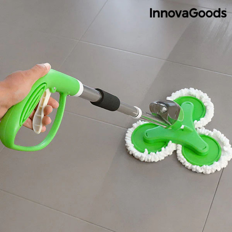 Mopa Tripla com Pulverizador Trimoppy InnovaGoods 5