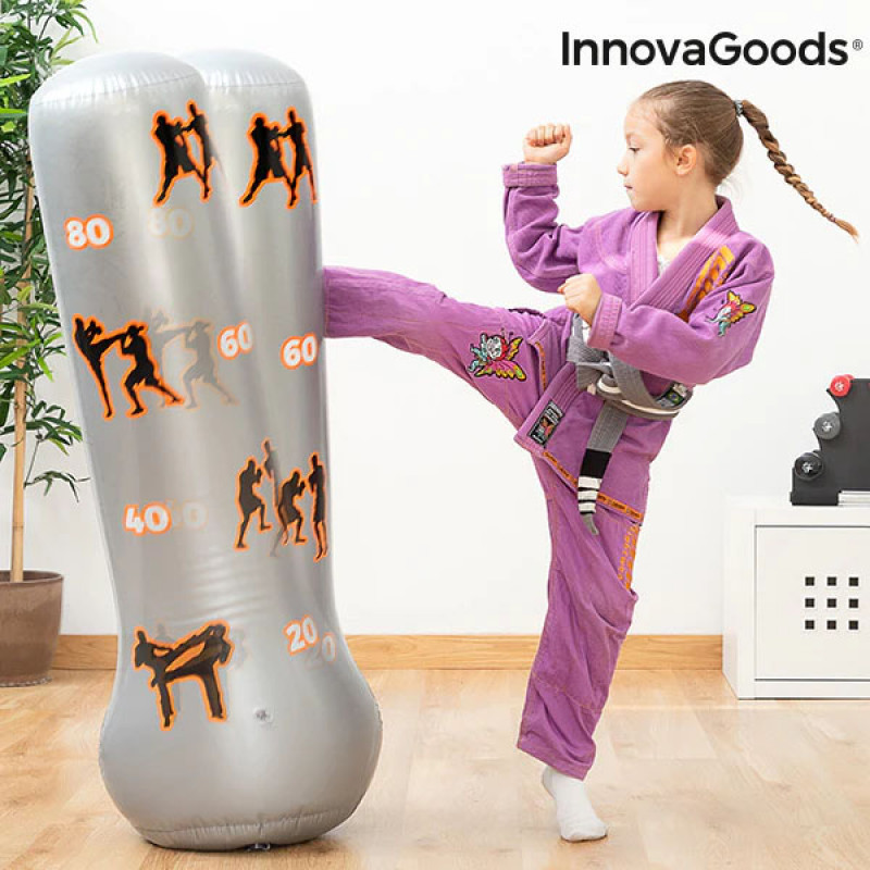 Saco de Boxe de Pé Insuflável para Crianças InnovaGoods 2