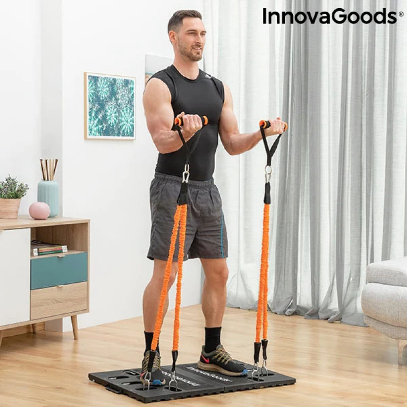 Sistema de Treino Integral Portátil com Guia de Exercícios Gympak Max InnovaGoods 1