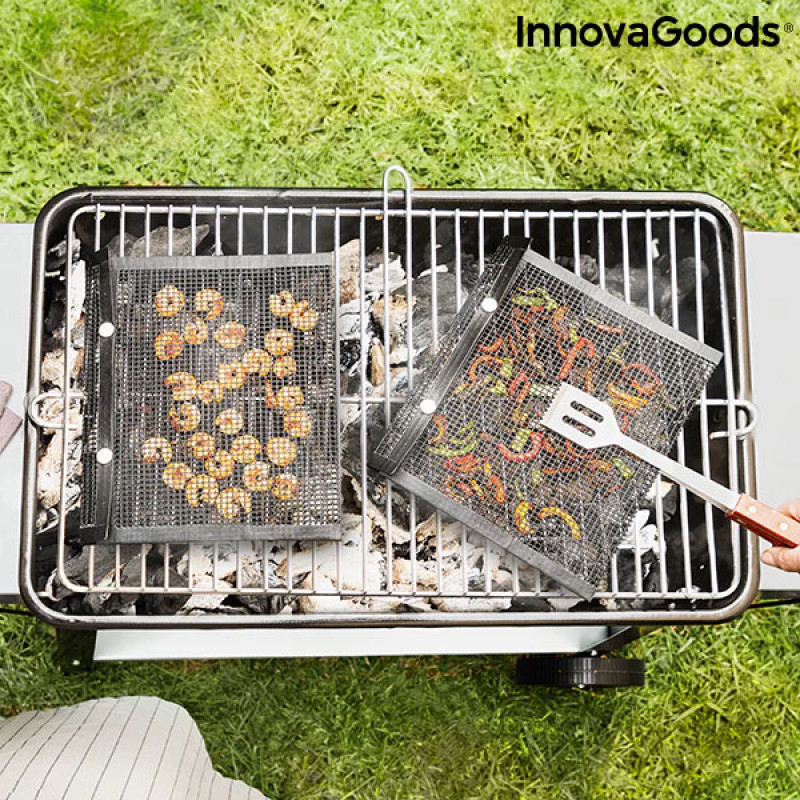 Sacos de rede para churrasco BBQNet InnovaGoods (Pack de 2) 4
