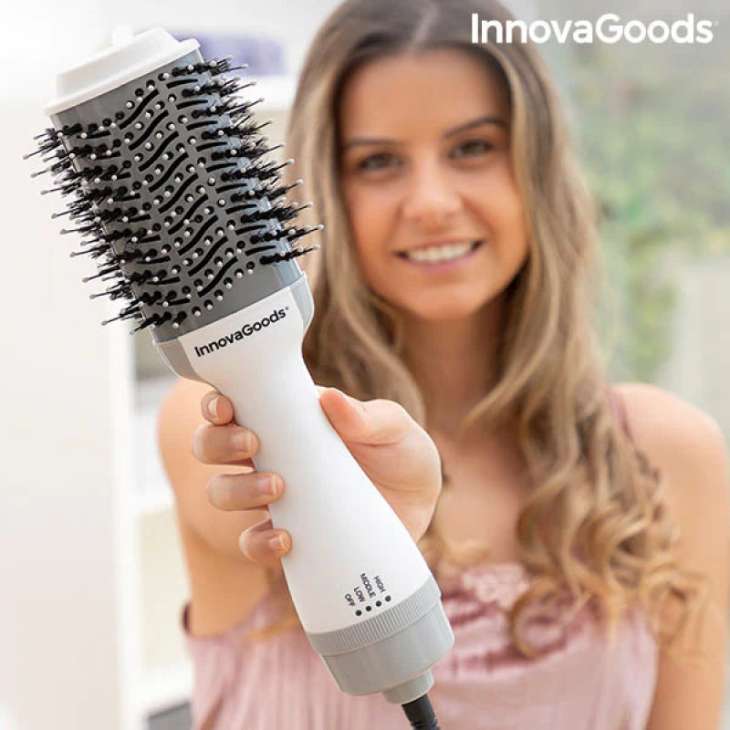 Secador Escova e Volumizador Iónico Volumio InnovaGoods 1000W 6