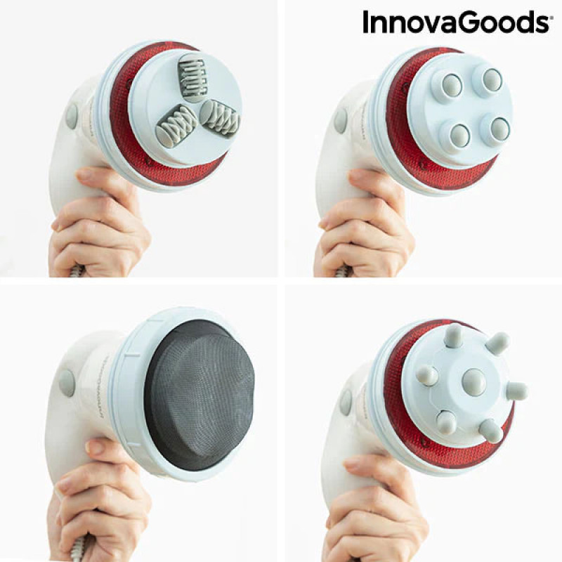 Aparelho de Massagem Anticelulítico Vibratório com Infravermelhos 5 em 1 Cellyred InnovaGoods 3