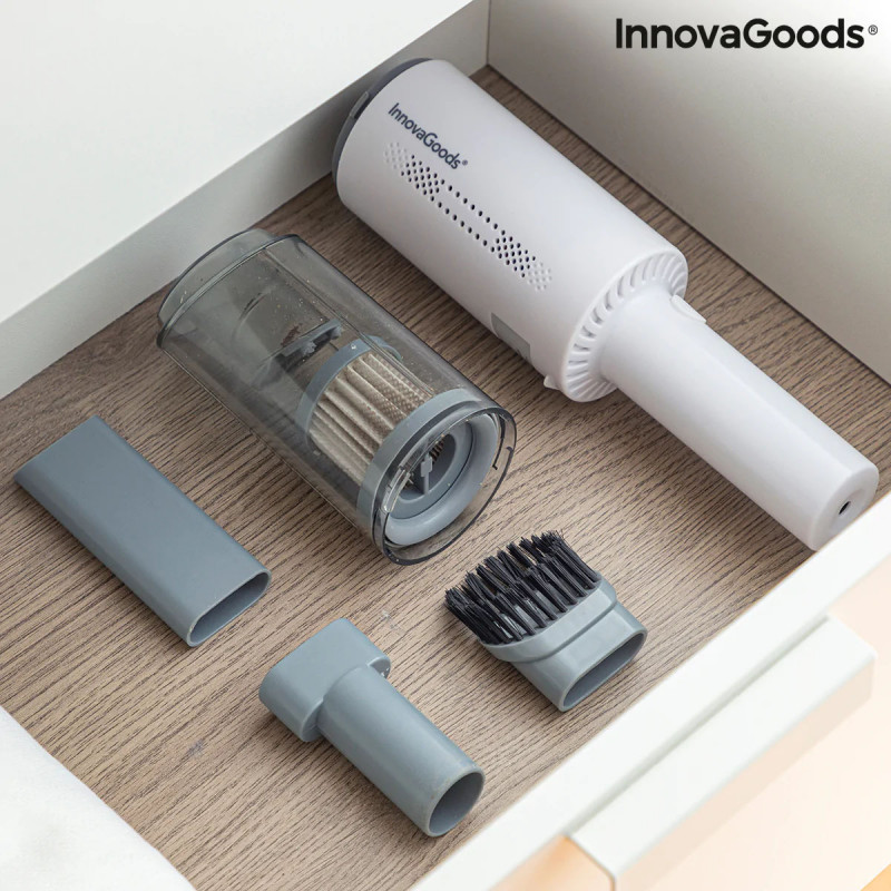 Aspirador de Mão Recarregável com 3 Acessórios Hancuum InnovaGoods 5