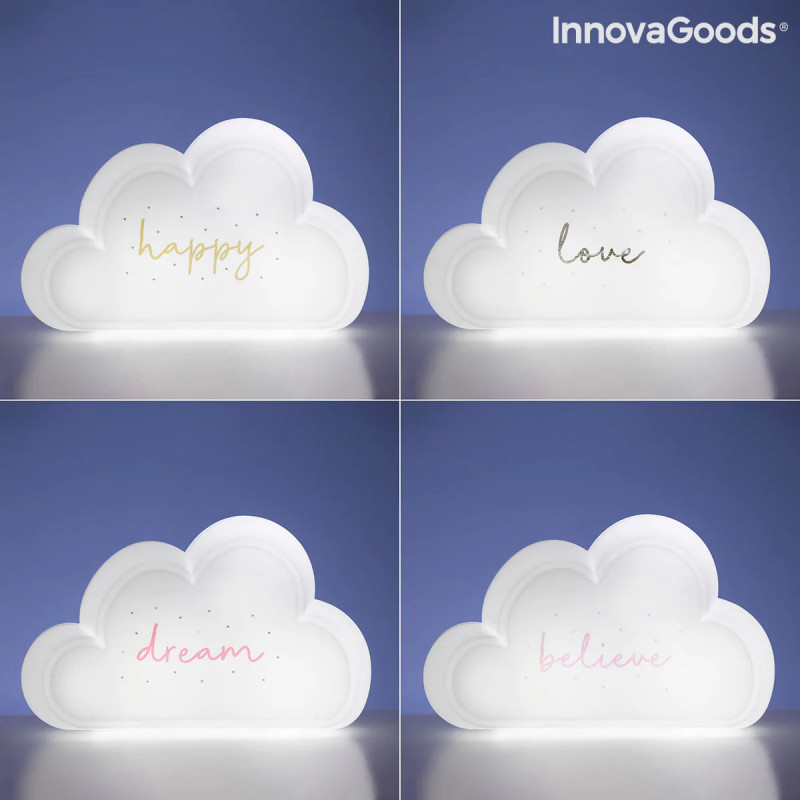 Candeeiro Projetor Arco-íris e Autocolantes Claibow InnovaGoods 2