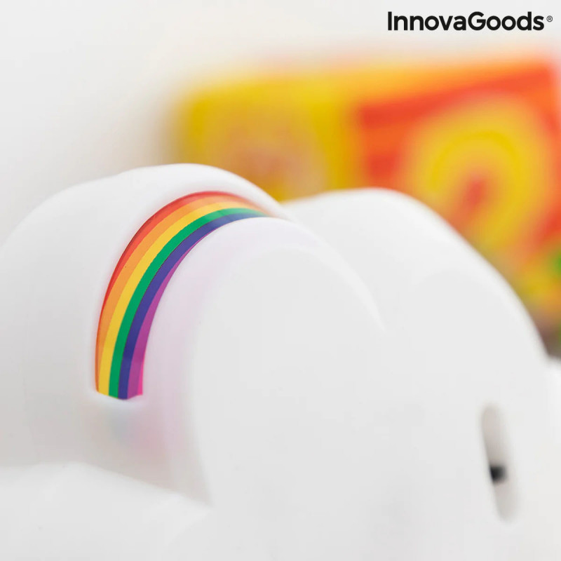 Candeeiro Projetor Arco-íris e Autocolantes Claibow InnovaGoods 5