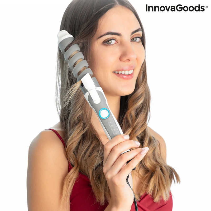 Ferro de Ondulação Espiral Cerâmica Spihair InnovaGoods 1