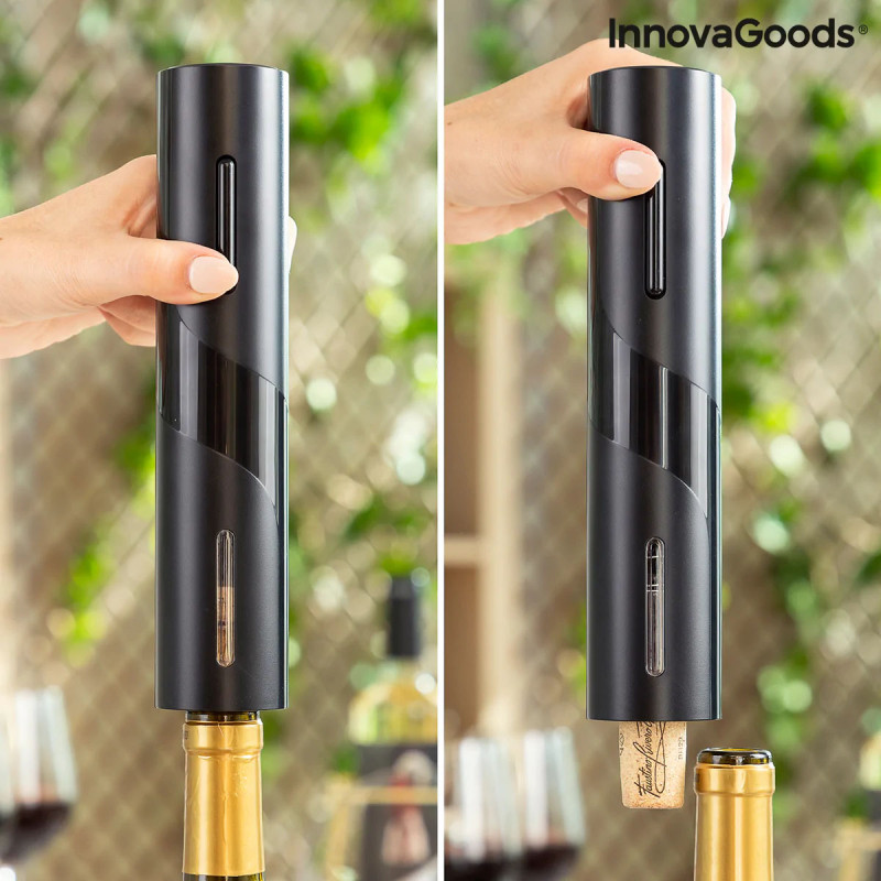 Saca-rolhas Elétrico com Acessórios para Vinho Corking InnovaGoods 2