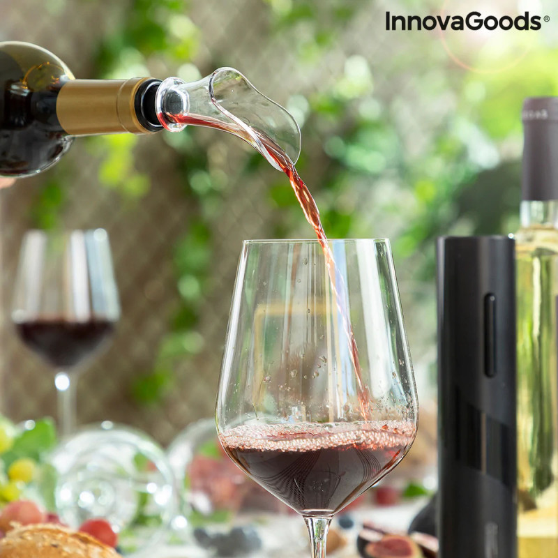 Saca-rolhas Elétrico com Acessórios para Vinho Corking InnovaGoods 3