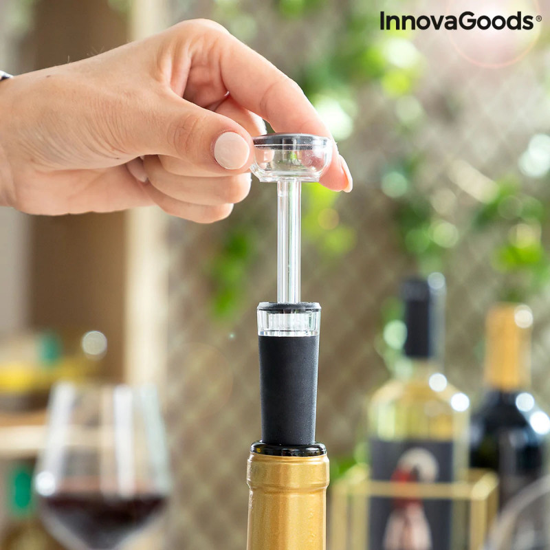 Saca-rolhas Elétrico com Acessórios para Vinho Corking InnovaGoods 4