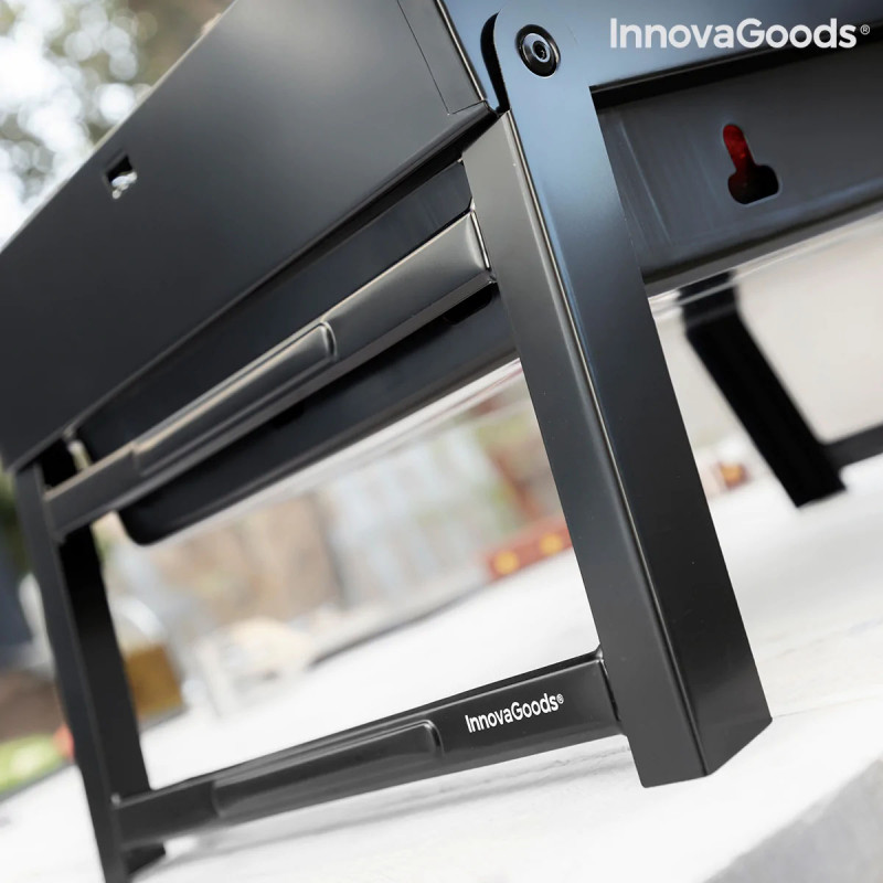 Grelhador dobrável portátil para Carvão BearBQ InnovaGoods 3