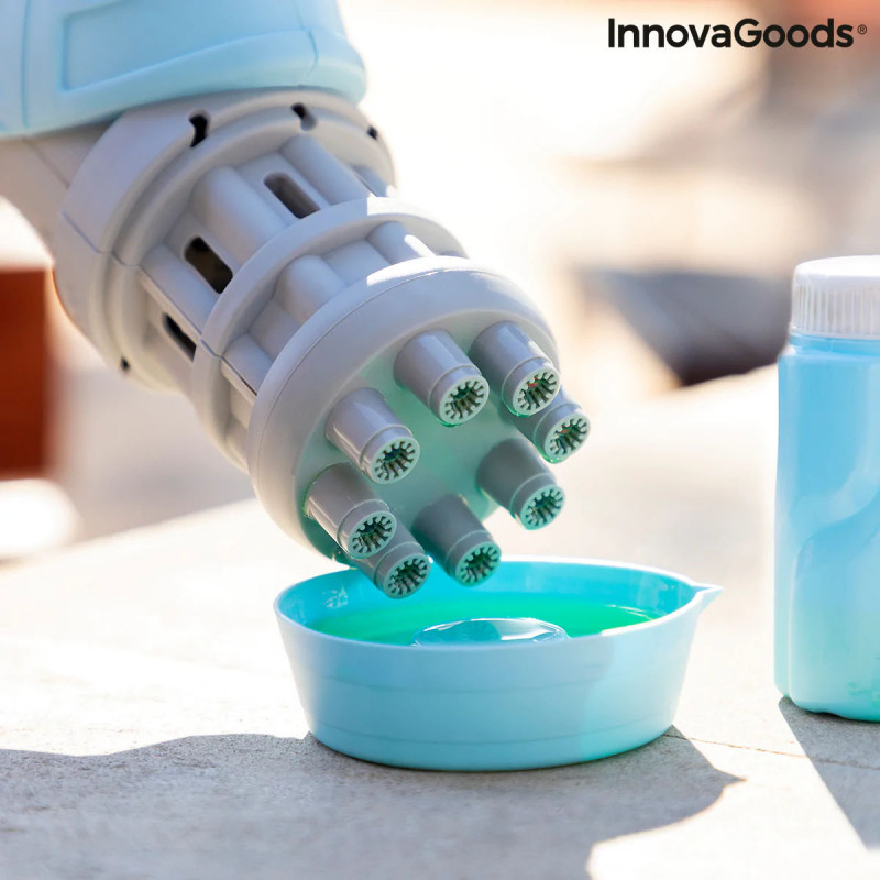 Pistola de Bombas de Sabão Bubblig InnovaGoods 4