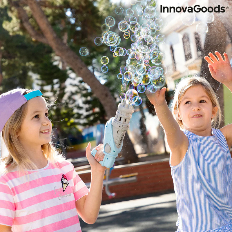 Pistola de Bombas de Sabão Bubblig InnovaGoods 6